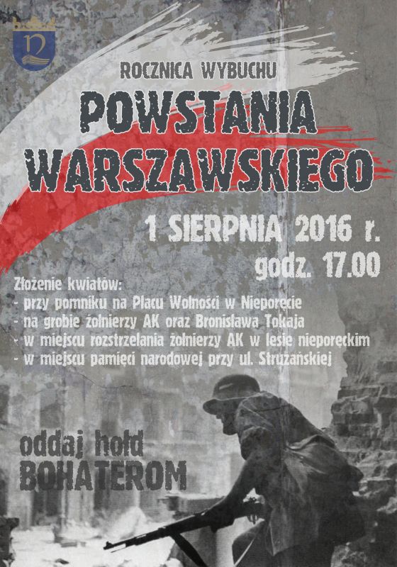 powstanie warszawskie plakat
