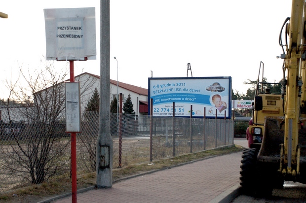 Zawieszony przystanek ALEKSANDRÓW 02