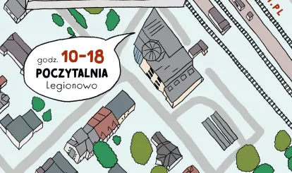 Plakat II edycji wydarzenia Targowisko komiksów