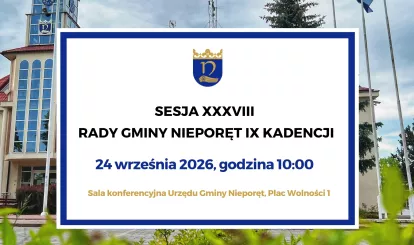 grafika dotycząca sesji Rady Gminy