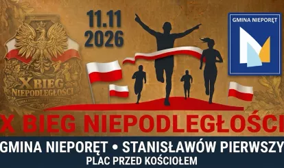 grafika dotycząca biegu Niepodległości