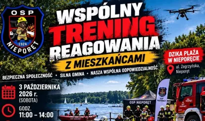 baner wspólny trening