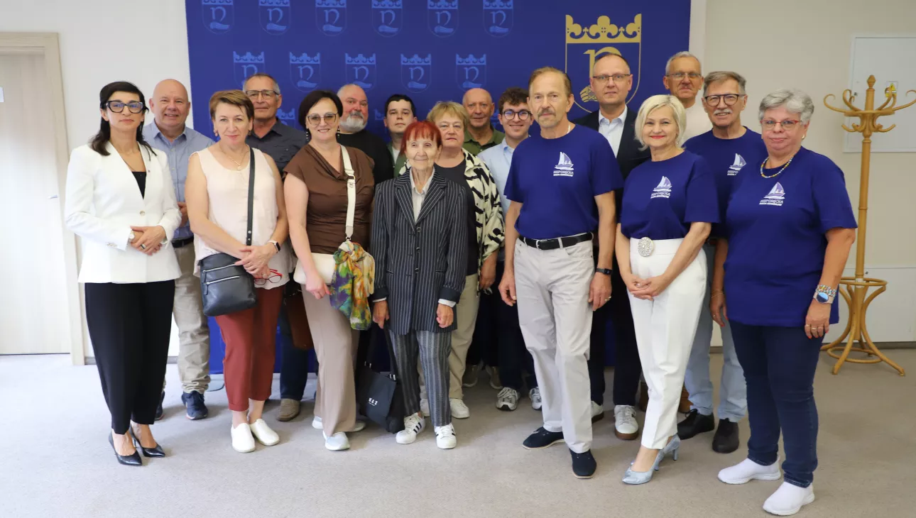 Delegacja seniorów z Łotwy z wizytą w Urzędzie Gminy