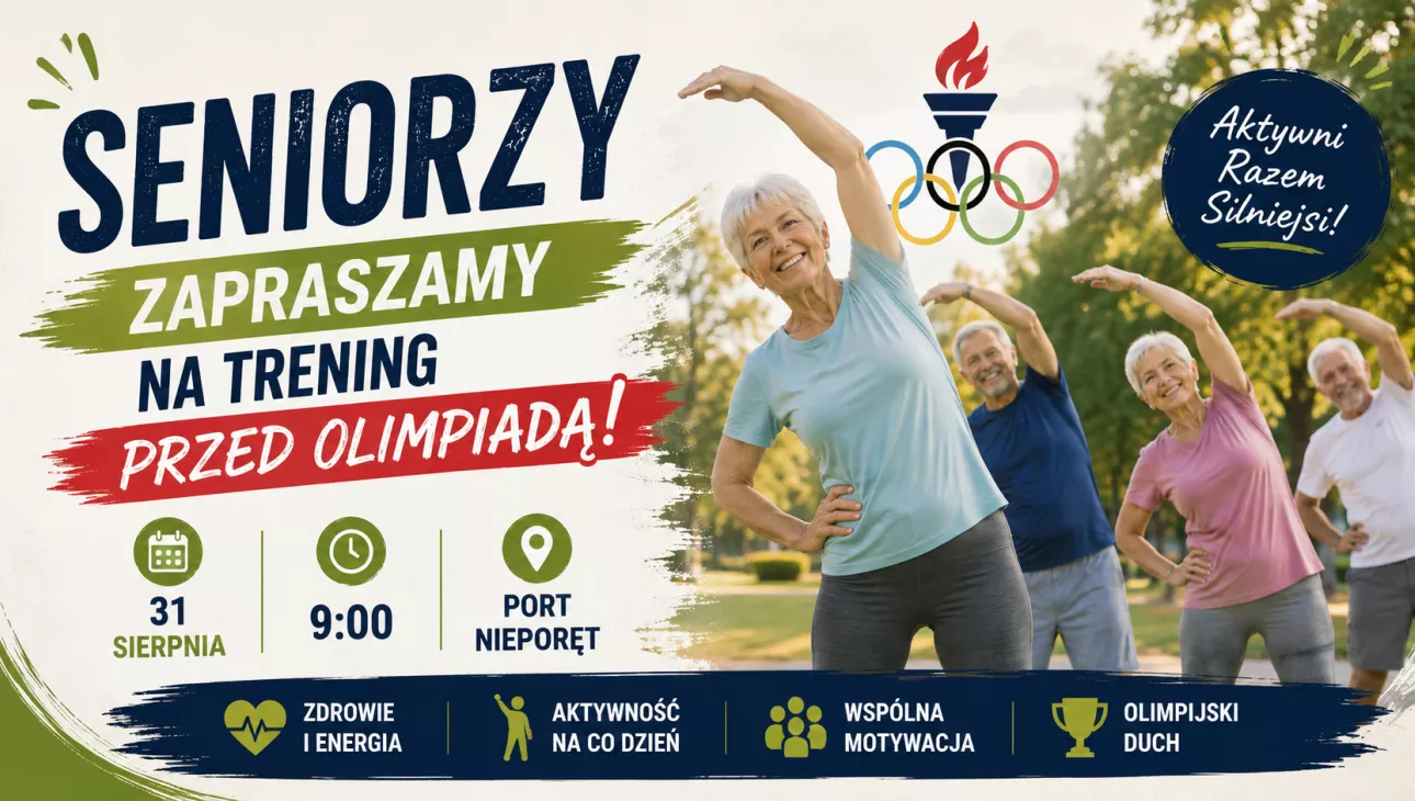 grafika dotycząca olimpiady dla seniorów