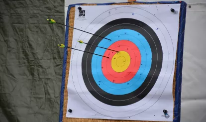 Olimpiada Seniorów Nieporęt 2026 - reprezentacja  Wieliszewa - konkurencja łucznictwo