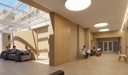 Budynek urzędu przejdzie metamorfozę - wizualizacja przygotowana przez architekta
