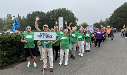 Olimpiada Seniorów Nieporęt 2026 - na zdjęciu reprezentacja Serocka