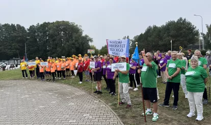 Olimpiada Seniorów Nieporęt 2026 - na zdjęciu reprezentacje gminy Serock, Nasielsk, Marki i Legionowo