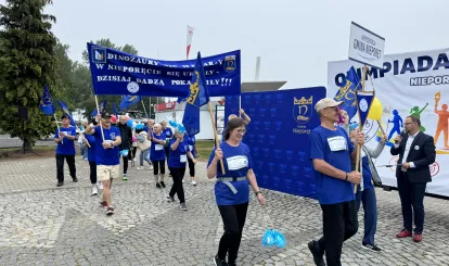 Olimpiada Seniorów Nieporęt 2026 - na zdjęciu reprezentacja gminy Nieporęt 