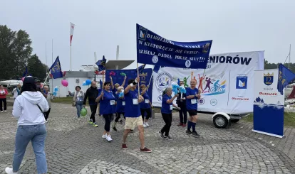 Olimpiada Seniorów Nieporęt 2026 - na zdjęciu reprezentacja gminy Nieporęt 