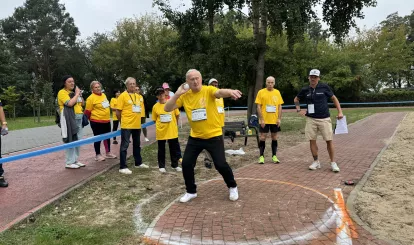 Olimpiada Seniorów Nieporęt 2026 - pchnięcie kulą - reprezentacja miasta Legionowo