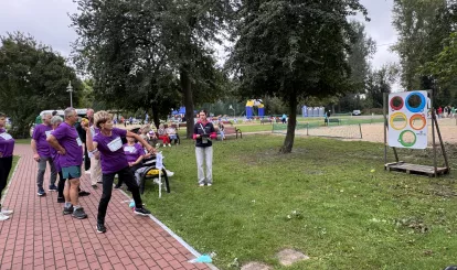Olimpiada Seniorów Nieporęt 2026 - reprezentacja Nasielska - konkurencja rzut do celu
