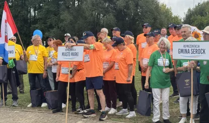 Olimpiada Seniorów Nieporęt 2026 - zakończenie imprezy sportowej, wręczenie nagród drużynom