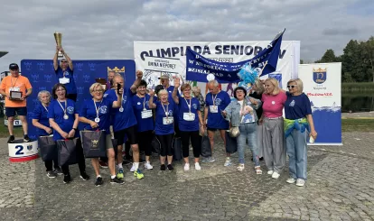 Olimpiada Seniorów Nieporęt 2026 - zakończenie imprezy sportowej, wręczenie nagród drużynom