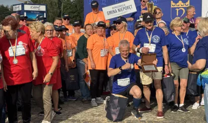 Olimpiada Seniorów Nieporęt 2026 - zakończenie imprezy sportowej, wręczenie nagród drużynom