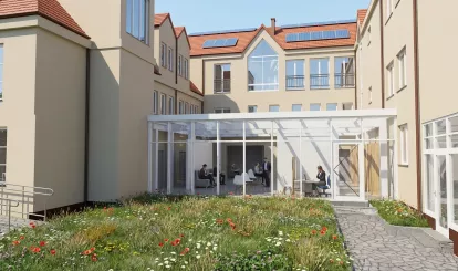 Budynek urzędu przejdzie metamorfozę - wizualizacja przygotowana przez architekta