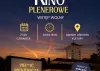 Plakat informujący o wydarzeniu organizowanym przez Młodzieżową Radę Gminy Nieporęt - kino plenerowe