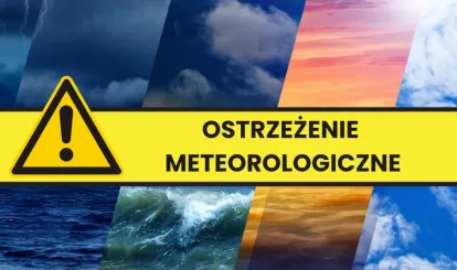 baner ostrzeżenie meteorologiczne