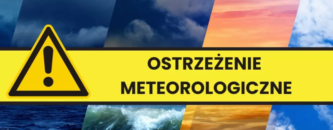baner ostrzeżenie meteorologiczne