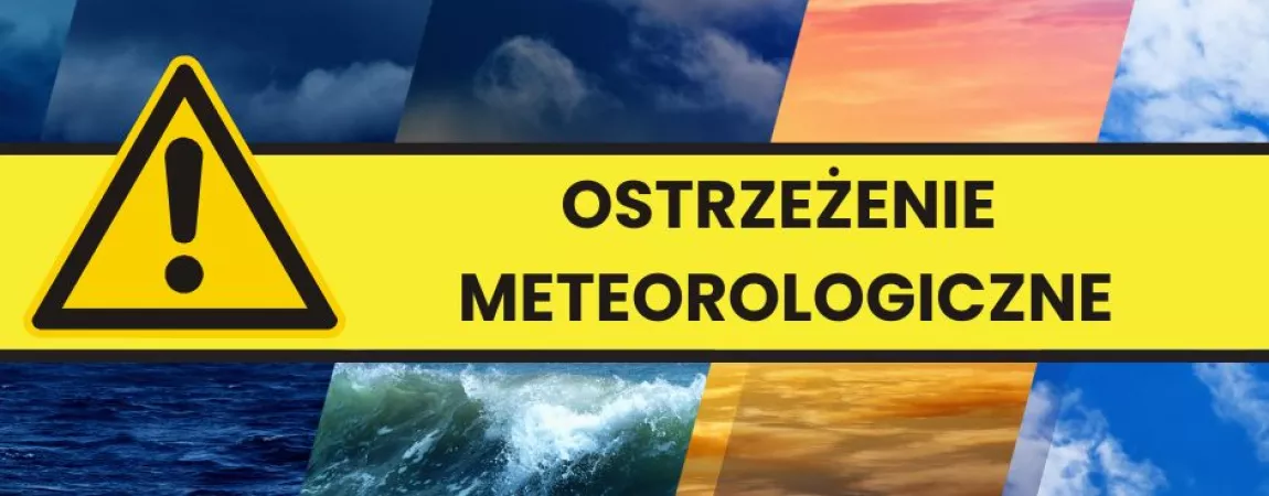 baner ostrzeżenie meteorologiczne