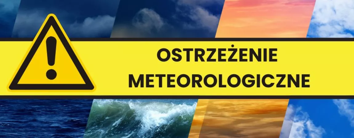 baner ostrzeżenie meteorologiczne